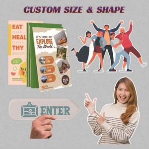High Quality Custom Die Cut UV Printing Promotional Exhibition Stand Display KT Board - Product Image 4