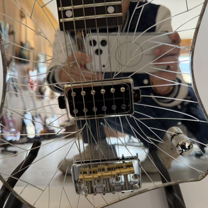 Nhỏ cây đàn <span class=keywords><strong>guitar</strong></span> đồ chơi bằng gỗ cho trẻ em pha trộn với nhiều màu sắc ban đầu <span class=keywords><strong>guitar</strong></span> điện - Product Image 2