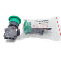 Interruptor de botón pulsador de emergencia momentáneo de alta calidad XB5-AC31, serie XB4 XB2, de plástico, 22 mm, 660 V, 1NO, rojo, con cabezal tipo hongo