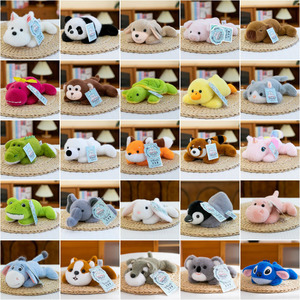 Custom Forest Animal Unicorn Turtle Raccoon Panda Plush Toys Soft Cartoon Stuffed Animal with PP Cotton Filling Plushie <b>Pillow</b> - Product Image 2