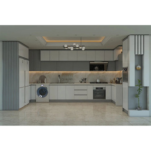 Alacenas De Cocina modernas De último diseño mate, Alacenas De Cocina modernas, personalizadas, venta al por mayor - Product Image 1