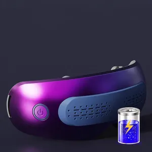 Smart Eye Massager For Migraines With Vision Window 3d Portable Massager For Eye Care Eye Massager With Heat Vibration