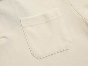 Camisa Deportiva de Manga Corta para Hombre, de Lujo, Casual, Corte Ajustado, Estilo Vintage, con Rayas, Bordado de Lona, Microlabel Gu Cci, 100% Algodón - Product Image 3