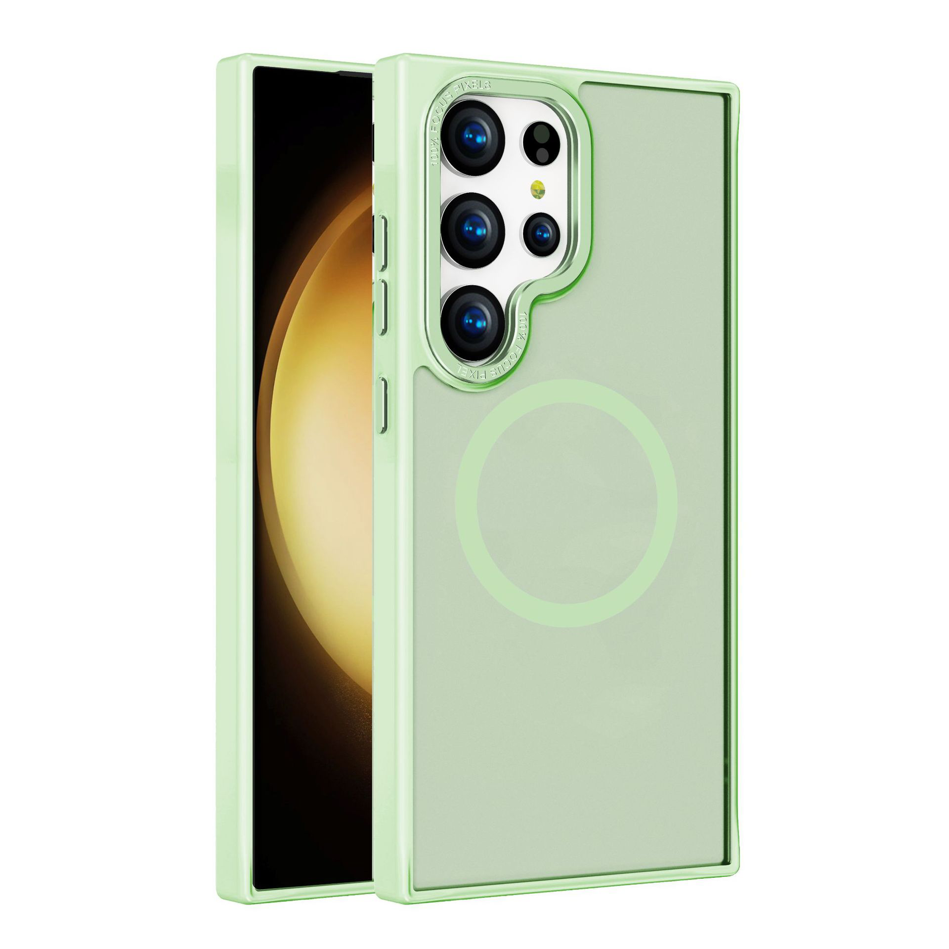 สีเขียว