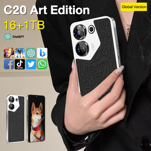 Hot Bán C20 Nghệ Thuật Phiên Bản Gốc Chất Lượng Cao 16GB + 1TB 72MP + 108MP Chơi Game Điện Thoại Di Động Android 13 Thông Minh Điện Thoại Di Động - Product Image 2