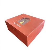 Caja de Papel para Pastel y Sushi Personalizada con Ventana a Buen Precio
