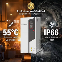 Inverter per Industria Pesante HYTECON 110KW 132KW VFD Trifase 380V 50/60Hz IP20 Sistema di Azionamento a Frequenza 150HP 180HP Velocità Motore AC
