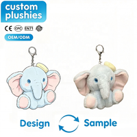 Porte-clés en peluche chat de dessin animé Kawaii, mini jouet en peluche doux, pendentif de sac, accessoires décoratifs