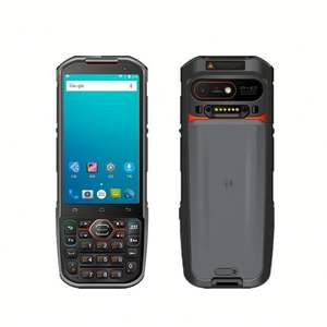 Lecteur de cartes RFID portable longue portée, PDA robuste Android, scanner de codes-barres, clavier PDA pour la logistique et l'entreposage - Product Image 1