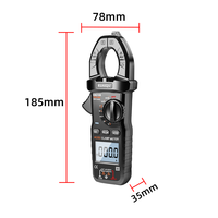 KM216B Multimeter Digital klem Rang otomatis RMS 6000 hitungan True RMS dengan NCV tes suhu kapasitansi warna ganda lampu latar