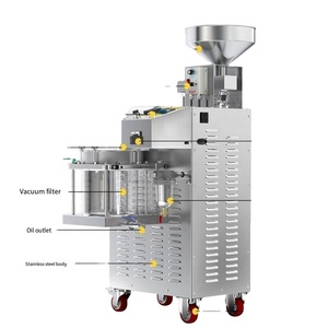 Prensa de Aceite Automática Profesional de Prensado en Frío, Venta Directa de Fábrica, para Aceite de Coco, Oliva, Cacahuete, Soja, Nuez, con Sistema de Filtrado por Banda - Product Image 2