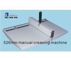 DC-12B la macchina a cordonatura manuale archivia i biglietti con nome in cartone macchina per cordonatura di larghezza regolabile 360mm - Product Image 6