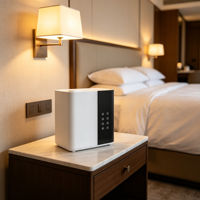 Diffuseur d'arômes multifonctionnel portable avec lumière nocturne, humidificateur ionisant pour la maison, la voiture, le bureau, l'hôtel