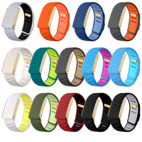 Pulsera Deportiva con Cristales Brillantes al por Mayor, Correa de Silicona Personalizada con Logotipo para Whoop 5.0 Band Peak 5 MG W