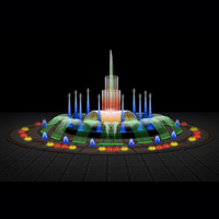 Programme de PLC Danse Musique Contrôle Grand Extérieur Fontaine D'eau D'intérieur Dessin de Détail