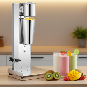 Mousseur à lait électrique en acier inoxydable 180W 800ml, 2 vitesses réglables, machine à mousse de lait commerciale - Product Image 2