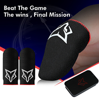 2 paires de manchettes pour doigts Sarafox V6 Wasp Feelers 6, gants flexibles en fibre de verre pour jeux mobiles, pour PUBG COD Gaming