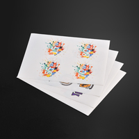 Hojas de Etiquetas de PP Blancas Brillantes, Resistentes al Agua, Ecológicas, de Acrílico Removible de 100 micras para Impresoras de Inyección de Tinta, Papel para Calcomanías de Vinilo