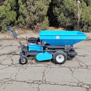 자체 추진 이중 목적 살포기 광역 회전 잔디 공급 살포기 자동 비료 살포기 - Product Image 6