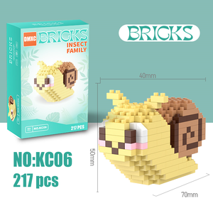 Meilleures ventes : Mini-ensemble de construction en gros d'usine, série Insectes, en matériau ABS, jeu de table créatif, jeu de mémoire - Product Image 6