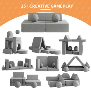 Factory Custom Bedroom Furniture Multifunctional Kids Folding Play Couch <strong>Sofa</strong> <strong>Bed</strong> <strong>Matress</strong> Memory Foam - Product Image 3