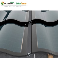 Carreaux solaires noirs, 30w, installation facile, système solaire pour le toit d'appartement