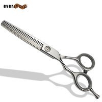 Ciseaux de coiffure professionnels pour animaux de compagnie, haute qualité, pour droitiers, droits, tranchants, polis miroir, en acier inoxydable convexe