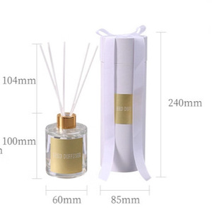 Caja de Regalo con Difusor de Aromaterapia Premium de Larga Duración, Botella de Vidrio de 120 ml, Fragancia para Baño, Juego de Difusores de Varillas Personalizado - Product Image 4