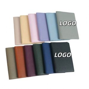 Funda para Pasaporte de Cuero PU 2026-1, con Logotipo Personalizado Impreso con UV, Hecha a Mano, con Juego de Etiqueta para Equipaje - Product Image 1