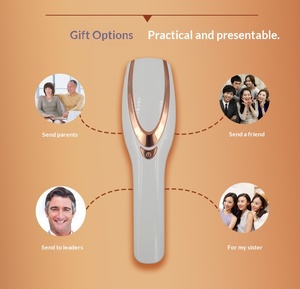 Portable Electric Scalp Care Head Massager Rechargeable Vibration Color Light Hair Care Massage Comb - Product Image 4
