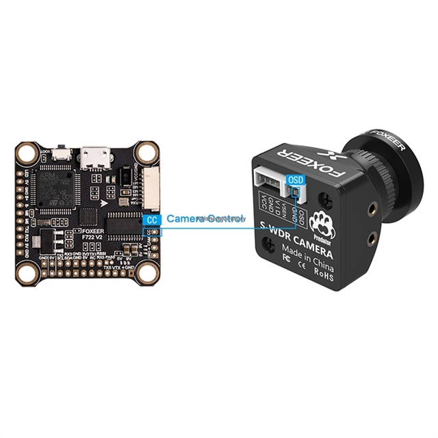 Hot Foxeer Predator 5 Mini Camera FPV Drone Parts