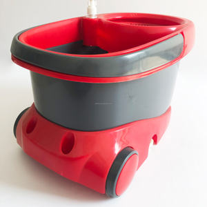 קל חיים יד עיתונות 360 מסתובב מיקרופייבר סמרטוט דלי מערכת להסרה ספינינג סל קל לסחוט קסם סמרטוט מסתובב רטוב - Product Image 4