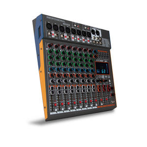 Mezclador profesional de <span class=keywords><strong>ocho</strong></span> canales, efecto de reverberación 99Dsp, cancelación de ruido para transmisión en vivo, actuaciones en escenario para gran oferta - Product Image 3