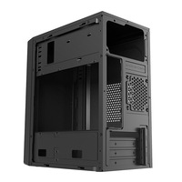 Small Camel N9 ATX Full Tower Aluminum Alloy Desktop Computer Host Case with Side Panel Window and Top Mounted Power Assembly