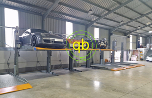 2 этажа 2,3 2,7 3,2 тонн домашний гараж двухуровневый гараж вертикальный 2-этажный автомобильный штабелер простой двухуровневый паркинг - Product Image 2