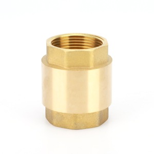 <span class=keywords><strong>Clapet</strong></span> <span class=keywords><strong>anti</strong></span>-<span class=keywords><strong>retour</strong></span> vertical en laiton à ressort manuel, filetage interne, pour <span class=keywords><strong>plomberie</strong></span> et drainage de l'eau - Product Image 2