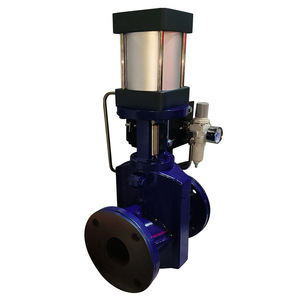 Válvula de Sujeción Neumática de Aluminio DN150 Tipo Regulador para Temperatura Normal Uso General - Product Image 1