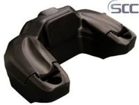 Boîte de rangement arrière pour VTT avec feu stop LED, boîte de rangement universelle pour UTV, coffre de transport pour siège arrière de VTT pour véhicule tout-terrain