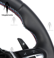 Volant en cuir compatible avec BMW F10 F11 F07 F18 F90 F12 F06 F13 F01 F02 F03 F20 F21 F52 F40 F22 F23 F44 F45 F46 F30 F34 F35