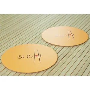 Sottobicchieri in similpelle personalizzati per merchandising - Product Image 3