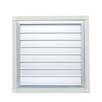 Ventilateur axial mural antidéflagrant série XBDZ 220V |   Ventilateur électrique OEM à haute puissance, à échappement direct, étanche à la pluie, avec volets en aluminium
