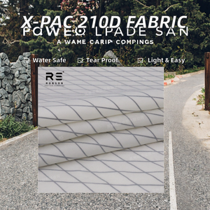 XPAC-7R Ronson Aramid/Carbon Fiber Metallic Laminated 100% Rip-Stop Woven Fabric Waterproof Tear-Resistant Backpack Luggage - Product Image 2