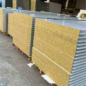 Façade métallique professionnelle personnalisée <span class=keywords><strong>Isolation</strong></span> murale thermique moderne et insonorisée pour projets <span class=keywords><strong>de</strong></span> construction personnalisés Panneau <span class=keywords><strong>de</strong></span> laine <span class=keywords><strong>de</strong></span> roche - Product Image 5