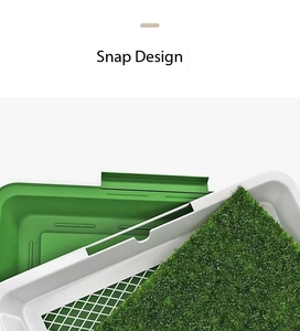 Nouveau chien pelouse toilette haute qualité <span class=keywords><strong>gros</strong></span> chien Pet Loo réutilisable chien herbe <span class=keywords><strong>pipi</strong></span> Pad antidérapant lavable tapis de formation pour animaux de compagnie - Product Image 6