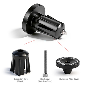 Tapones de Extremo de Manillar ESLNF para Bicicleta de Montaña y Carretera, Tapas de Aluminio para Manillar, Tapones de Agarre para Bicicleta BMX, Accesorios para Bicicleta - Product Image 4