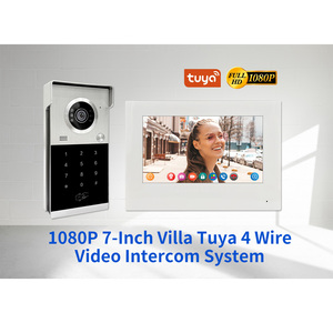 Smart Two-Unit Video Door Phone <strong>System</strong> with 4 Touch Displays Access Control and <strong>Security</strong> Camera Door Switch PSU - Product Image 2