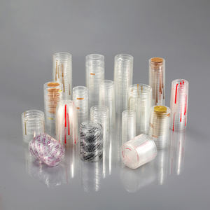 Capsules thermorétractables rigides en <span class=keywords><strong>PVC</strong></span> transparent avec <span class=keywords><strong>bande</strong></span> de déchirure verticale, résistantes à l'humidité, pour aliments pour bébés - Product Image 6