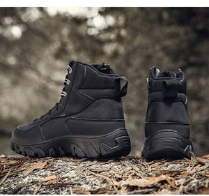 Nouveau design Bottes de combat marron respirantes et légères pour hommes Bottes tactiques supérieures - Product Image 5