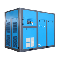 Compresor de Aire de Tornillo Rotativo Industrial de Velocidad Fija de 175 HP, 132 KW, 7-10 bar, Accionamiento Directo Eficiente, Directo de Fábrica ZAKF