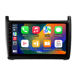 Baidayu <span class=keywords><strong>Android</strong></span> 9 Inch Màn Hình Xe Hơi <span class=keywords><strong>GPS</strong></span> Stereo Đa Phương Tiện Xe Đầu Đơn Vị Phổ Quát Phù Hợp Cho VW Polo 2011-2017 Bao Gồm Carplay USB - Product Image 1